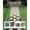 Black HDPE Geo Grid 2in Gravel Stabilizer for Driveway Pathway Ground Grid